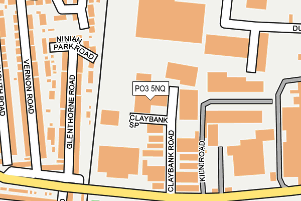 PO3 5NQ map - OS OpenMap – Local (Ordnance Survey)