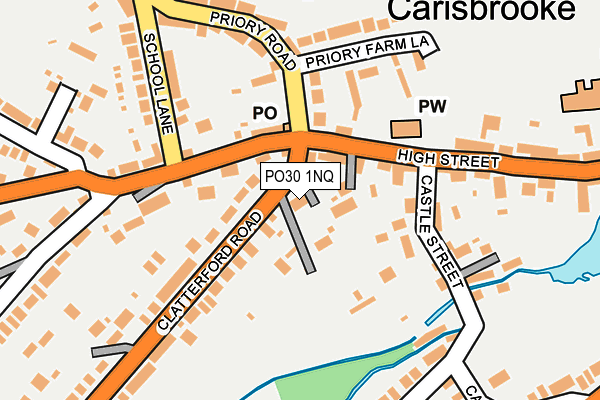 PO30 1NQ map - OS OpenMap – Local (Ordnance Survey)