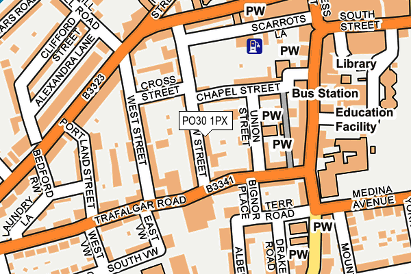 Map of OTTO PROPERTY MANAGEMENT & MAINTENANCE LTD at local scale