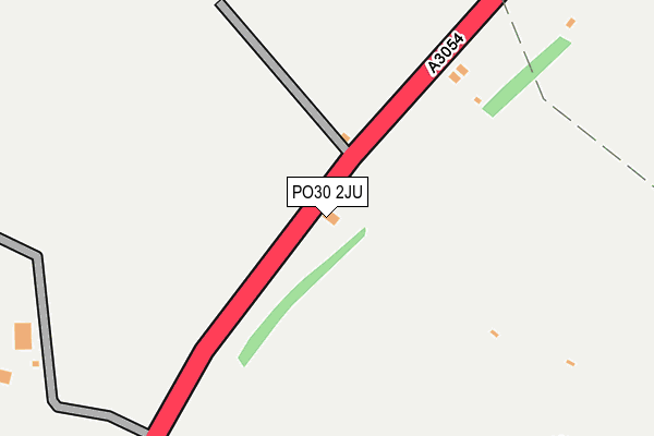 PO30 2JU map - OS OpenMap – Local (Ordnance Survey)