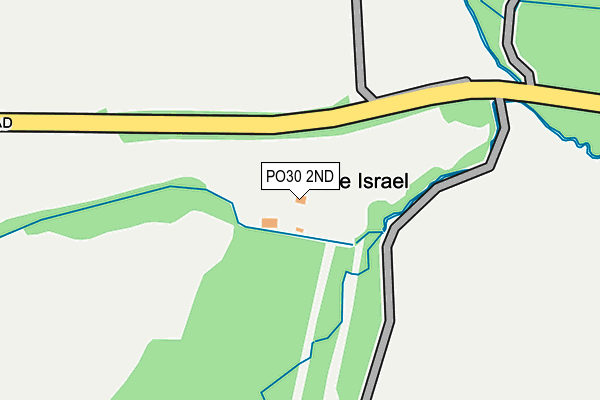 PO30 2ND map - OS OpenMap – Local (Ordnance Survey)