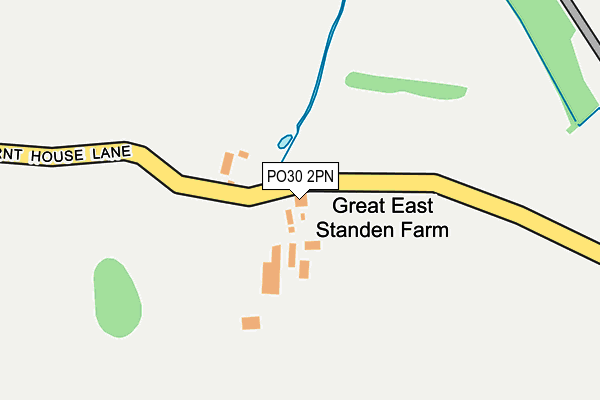 PO30 2PN map - OS OpenMap – Local (Ordnance Survey)