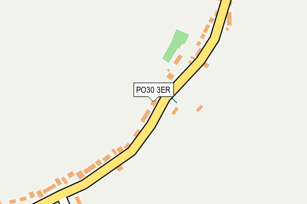 PO30 3ER map - OS OpenMap – Local (Ordnance Survey)