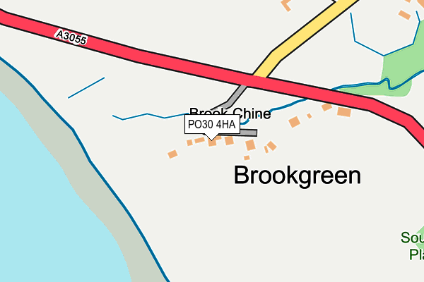 PO30 4HA map - OS OpenMap – Local (Ordnance Survey)