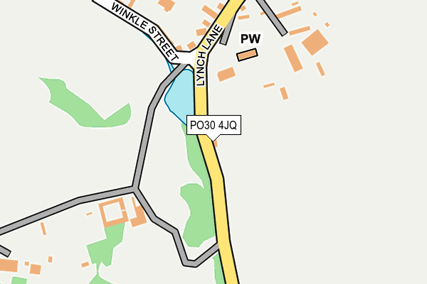 PO30 4JQ map - OS OpenMap – Local (Ordnance Survey)