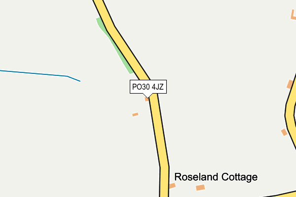 PO30 4JZ map - OS OpenMap – Local (Ordnance Survey)