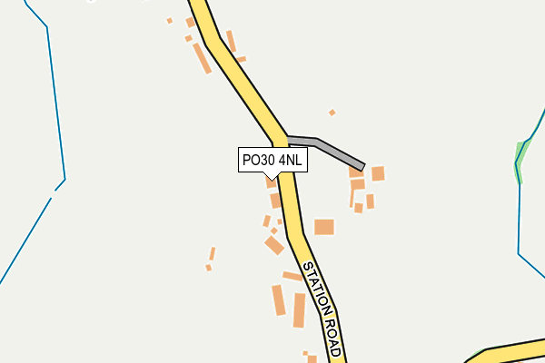PO30 4NL map - OS OpenMap – Local (Ordnance Survey)