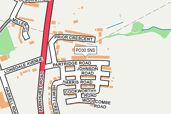Map of CHESSELL INTERIORS LIMITED at local scale