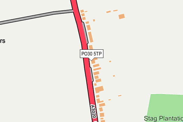 PO30 5TP map - OS OpenMap – Local (Ordnance Survey)