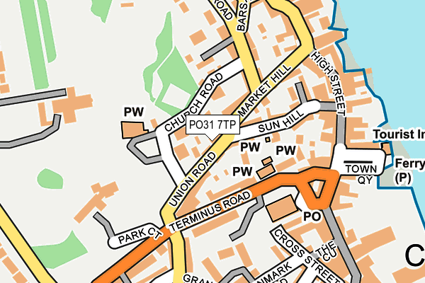 Map of 2 UNION ROAD LP at local scale