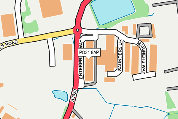 Map of CATERCYCLE LTD at local scale