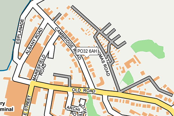 Map of OSBORNE VILLAS LIMITED at local scale
