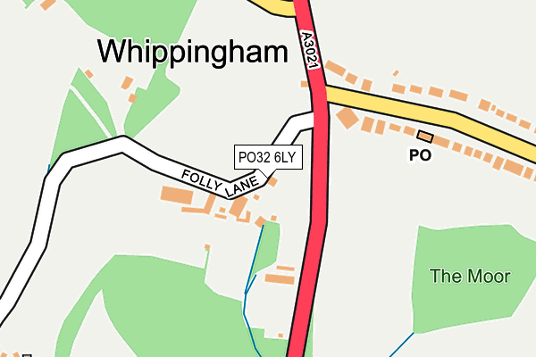 Map of WIGHT RECLAMATION LTD at local scale