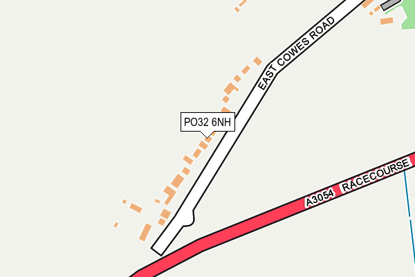 PO32 6NH map - OS OpenMap – Local (Ordnance Survey)