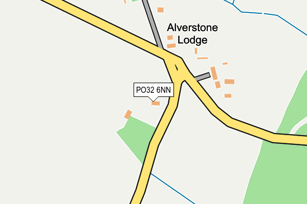 PO32 6NN map - OS OpenMap – Local (Ordnance Survey)