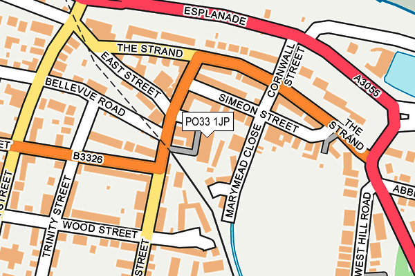 Map of RYDE GARAGE LIMITED at local scale