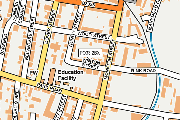 Map of BUZZVEX LTD at local scale