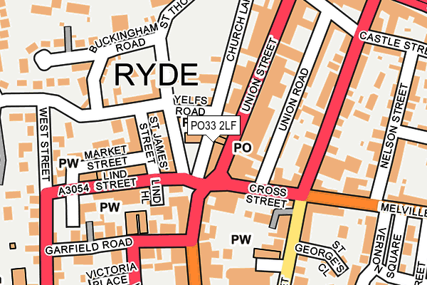 Map of PICKLE AND DILL LTD at local scale