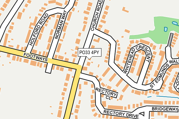 PO33 4PY map - OS OpenMap – Local (Ordnance Survey)