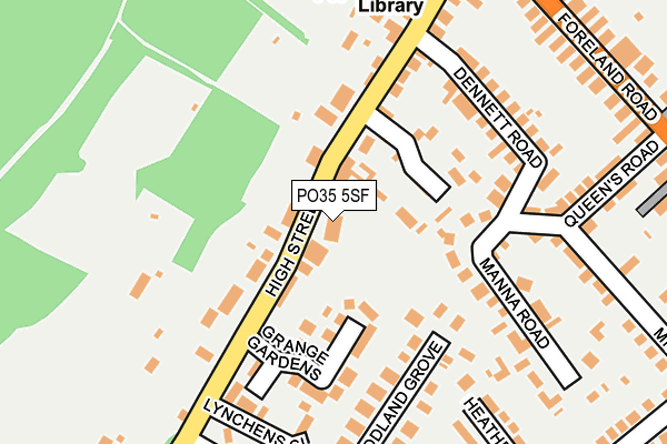 Map of BRAMBLE AND BERRY LIMITED at local scale