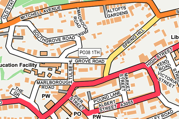 Map of SPROCKER LEISURE LTD at local scale