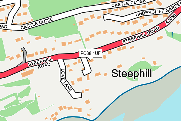 Map of RED SQUIRREL LIMITED at local scale