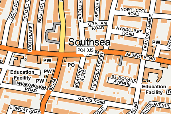 Map of BENTLEYS TAILORS LIMITED at local scale