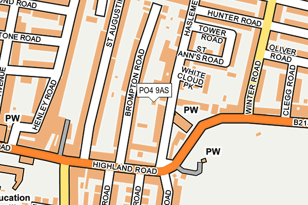 Map of HASLEMERE ROAD GARAGE LTD at local scale