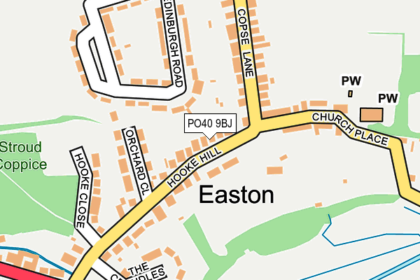 PO40 9BJ map - OS OpenMap – Local (Ordnance Survey)