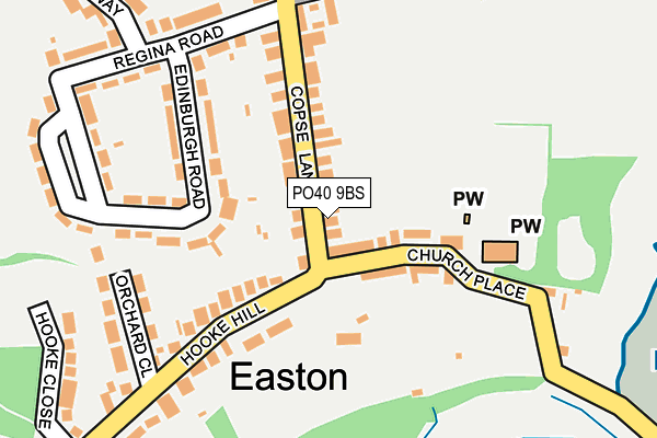 PO40 9BS map - OS OpenMap – Local (Ordnance Survey)