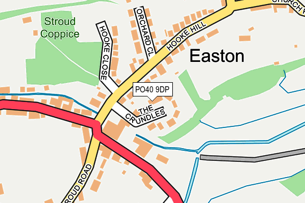 PO40 9DP map - OS OpenMap – Local (Ordnance Survey)