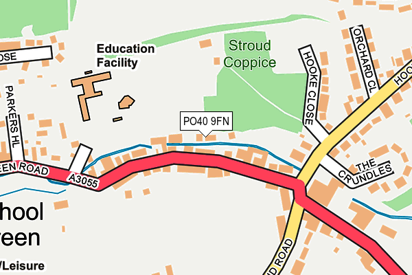 PO40 9FN map - OS OpenMap – Local (Ordnance Survey)