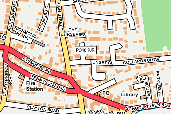 Map of SAY CARE LIMITED at local scale