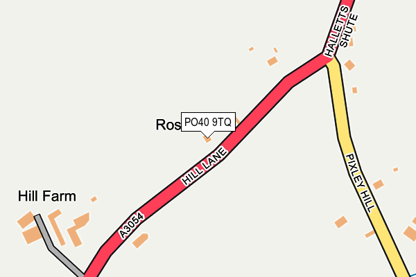 PO40 9TQ map - OS OpenMap – Local (Ordnance Survey)