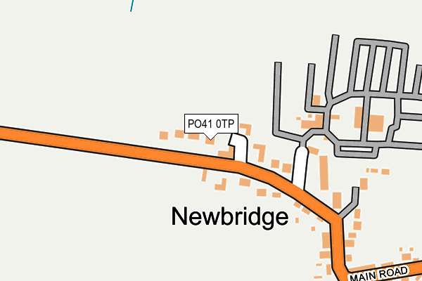 PO41 0TP map - OS OpenMap – Local (Ordnance Survey)