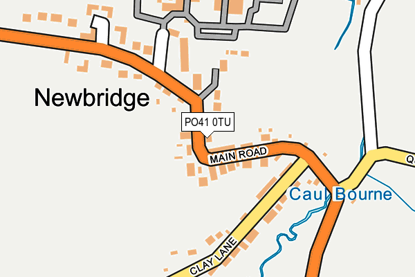 PO41 0TU map - OS OpenMap – Local (Ordnance Survey)