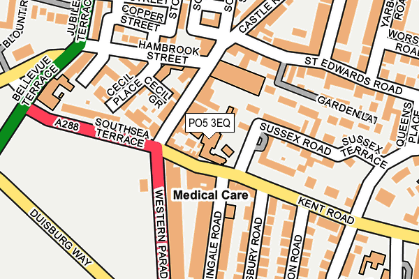 PO5 3EQ map - OS OpenMap – Local (Ordnance Survey)