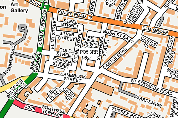 PO5 3RR map - OS OpenMap – Local (Ordnance Survey)