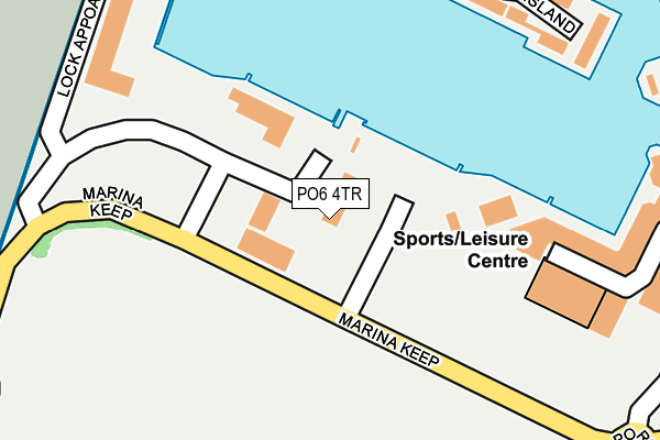 Map of GOODACRE BOAT REPAIRS AND REFITS LTD at local scale