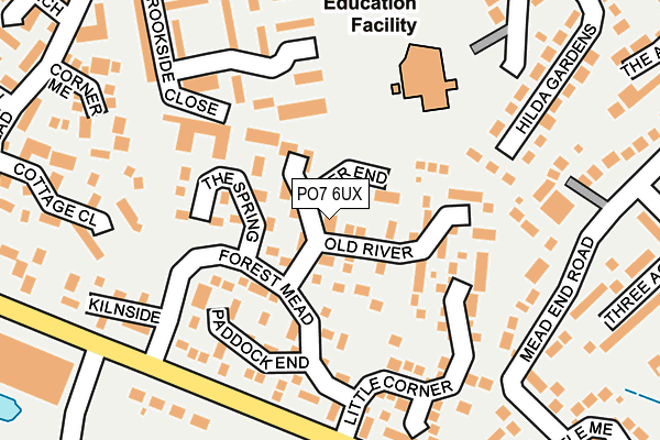 Map of CLEMENTINE CREATIVE LIMITED at local scale