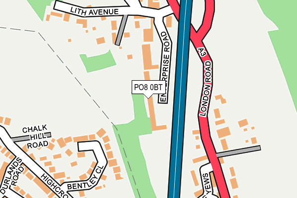 Map of VUEXEC LIMITED at local scale