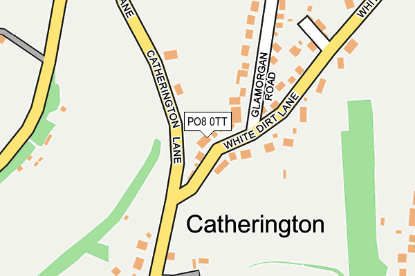 PO8 0TT map - OS OpenMap – Local (Ordnance Survey)