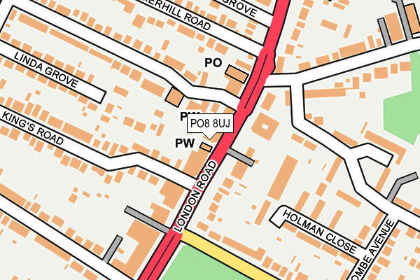 Map of PASHA PORTSMOUTH LTD at local scale