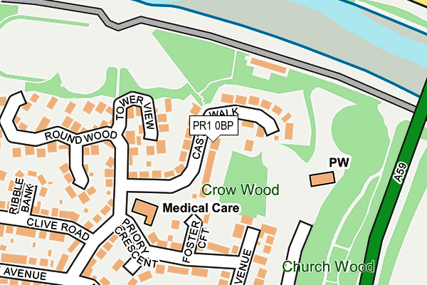 Map of CALIU MARKETING LIMITED at local scale