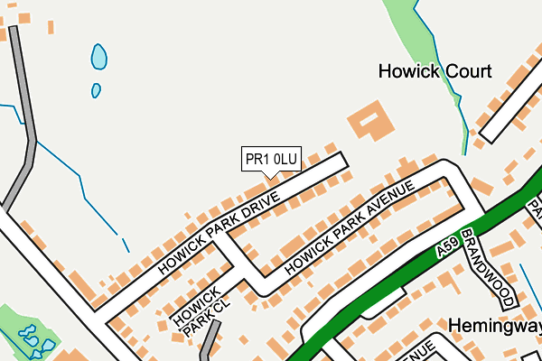 Map of ATLAS PLUMBING AND HEATING NW LIMITED at local scale