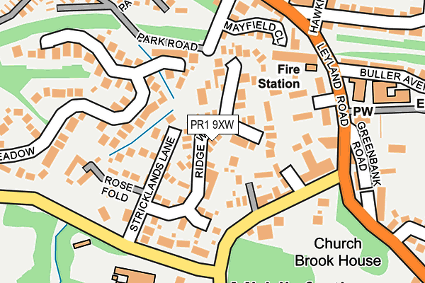 Map of CH TECHNICAL LTD at local scale