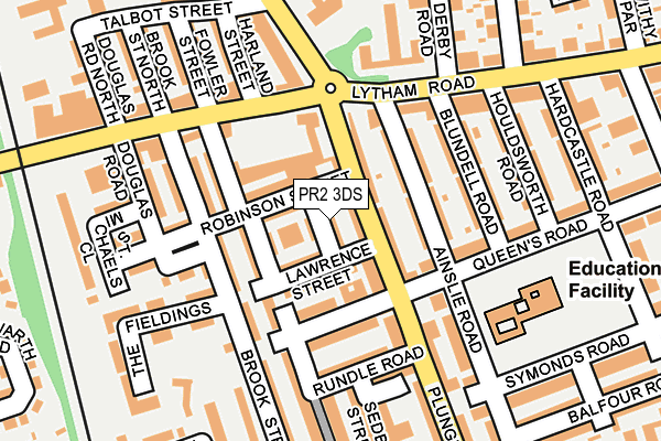 PR2 3DS map - OS OpenMap – Local (Ordnance Survey)