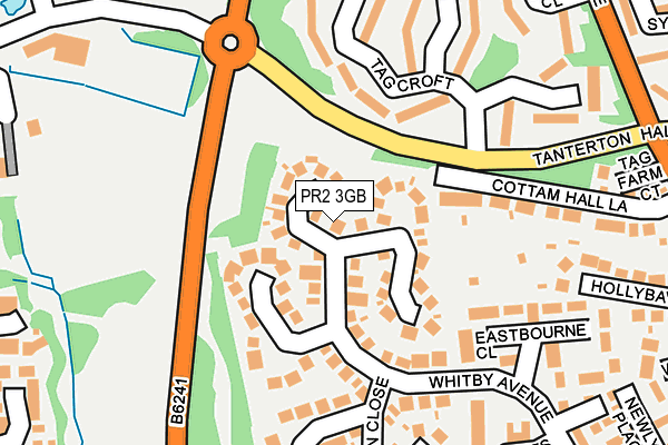 PR2 3GB map - OS OpenMap – Local (Ordnance Survey)
