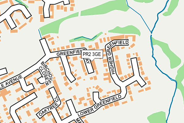 PR2 3GE map - OS OpenMap – Local (Ordnance Survey)