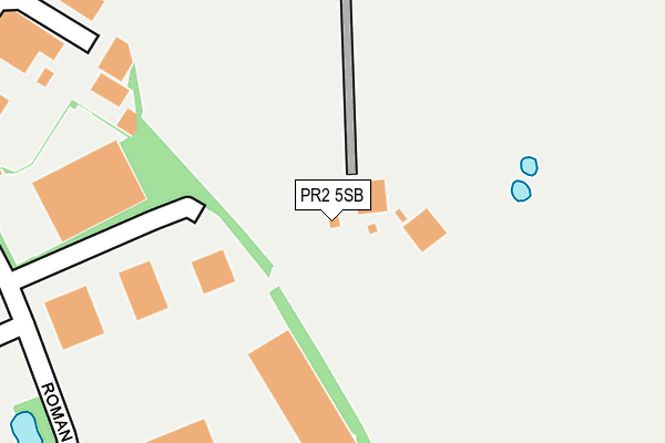 PR2 5SB map - OS OpenMap – Local (Ordnance Survey)